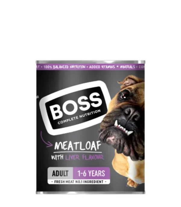 Boss Meatloaf with Liver Flavour 820g 1