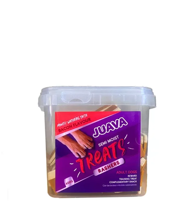 Juava Semi Moist Treats Bacon Rashers 1 Juava Semi Moist Treats Bacon Rashers 1