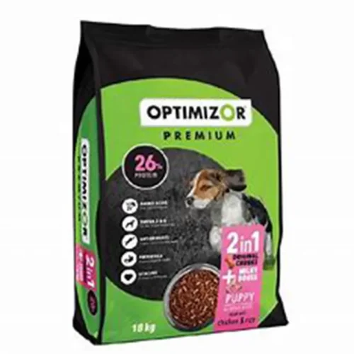 Optimizor Premium Puppy Milky Bones 18kg 1