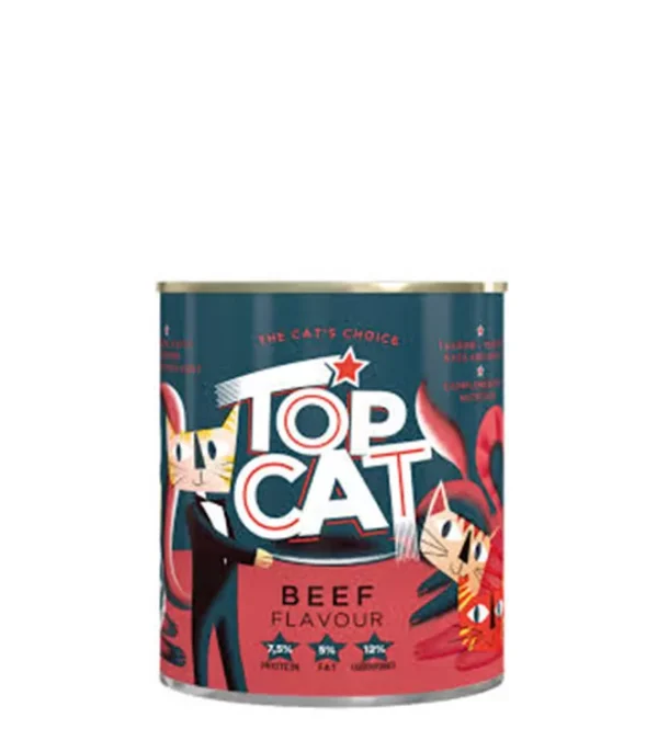 Top Cat Beef Flavoured Cat Food 425g 1 Top Cat Beef Flavoured Cat Food 425g 1