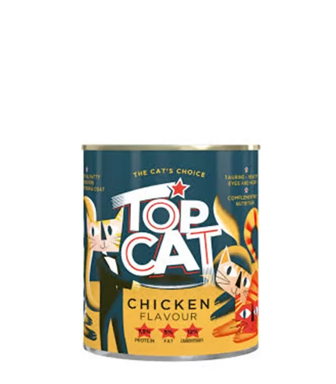 Top Cat Chicken Flavoured Cat Food 425g 1 Top Cat Chicken Flavoured Cat Food 425g 1