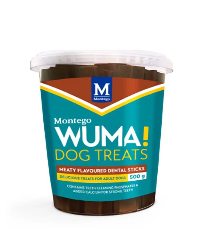 Wuma Meaty-Flavoured Dental Sticks Suitable