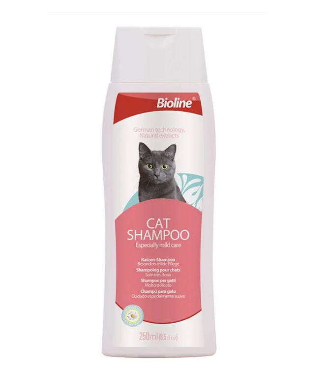 Bioline-Cat-Shampoo-250ml.png Bioline - Cat Shampoo 250ml
