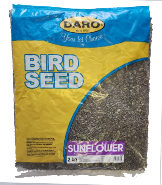 DaroSunflower.png Daro Striped Sunflower Seed Bird Food 2kg