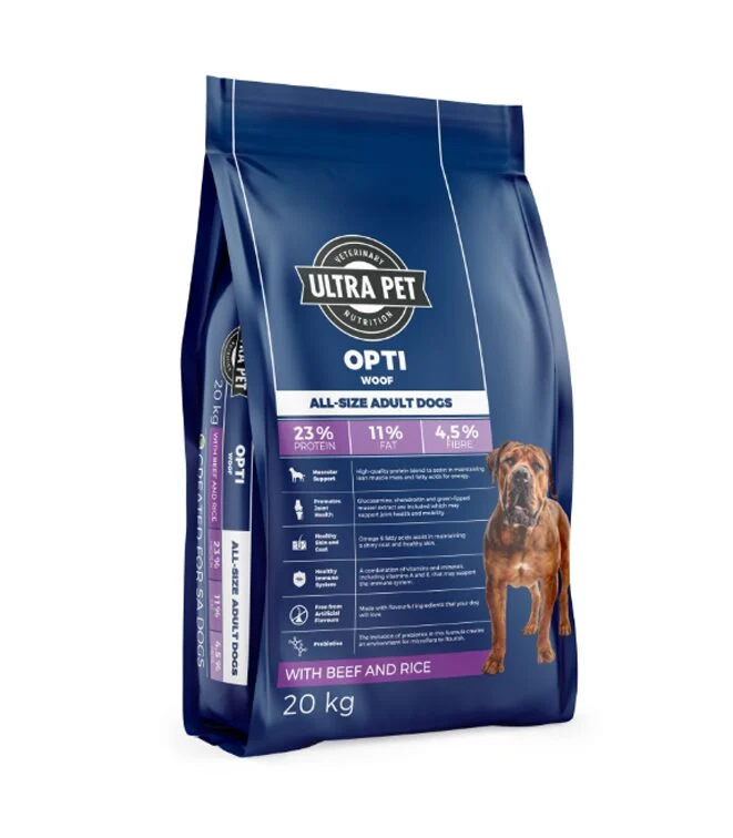 Optiwoof.jpg Ultra Pet Optiwoof Adult Dog Food 20kg