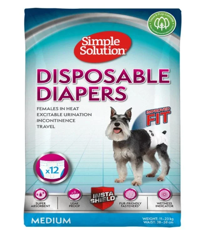 SS-Diapers-Medium-1.jpg Simple Solution Disposable Diapers Medium (12 Pack)