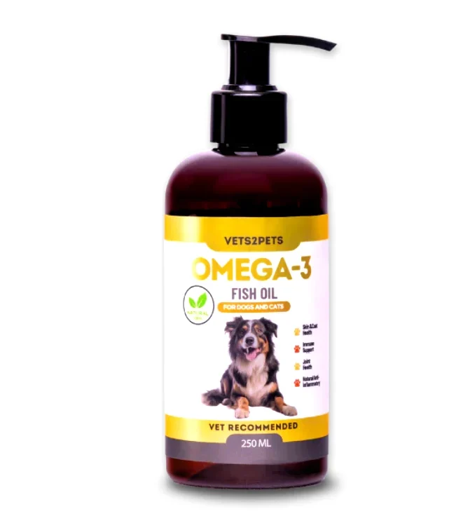 V2POmega3-1.png Vets2Pets Premium Omega-3 Fish Oil for Dogs & Cats
