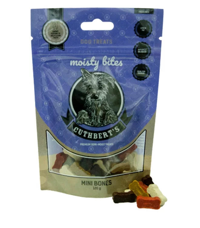 Cuthbert's-Mini-Bones-120g Cuthbert's S/Moist Mini Bones 120g Pouch