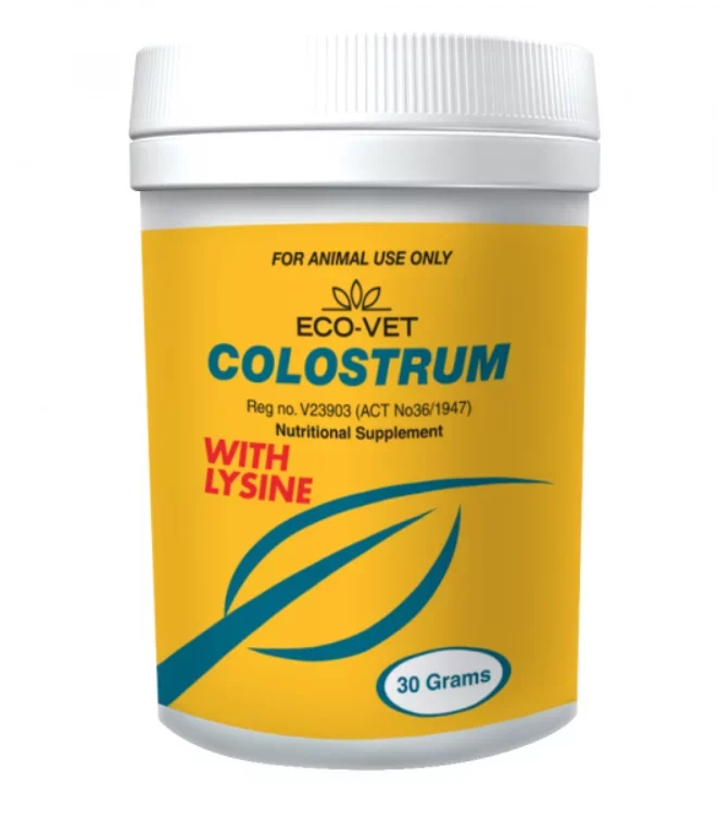 Medication-EcoVet-Collustrum---R249 Eco-Vet Colostrum 30g