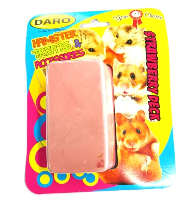 Strawberry Deck Hamster Treat