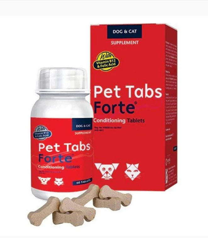 KYRON---Pet-Tabs-Forte-Improved-Tablets-(60) Kyron Pet Tabs Forte 60's