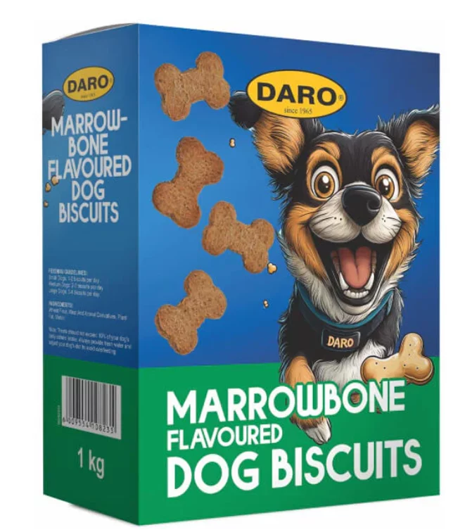 Daro Dog Biscuits Marrowbone Flavour 1kg