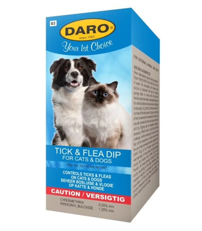 Daro Tick & Flea Dip Pet Health Supplements (100 ml)