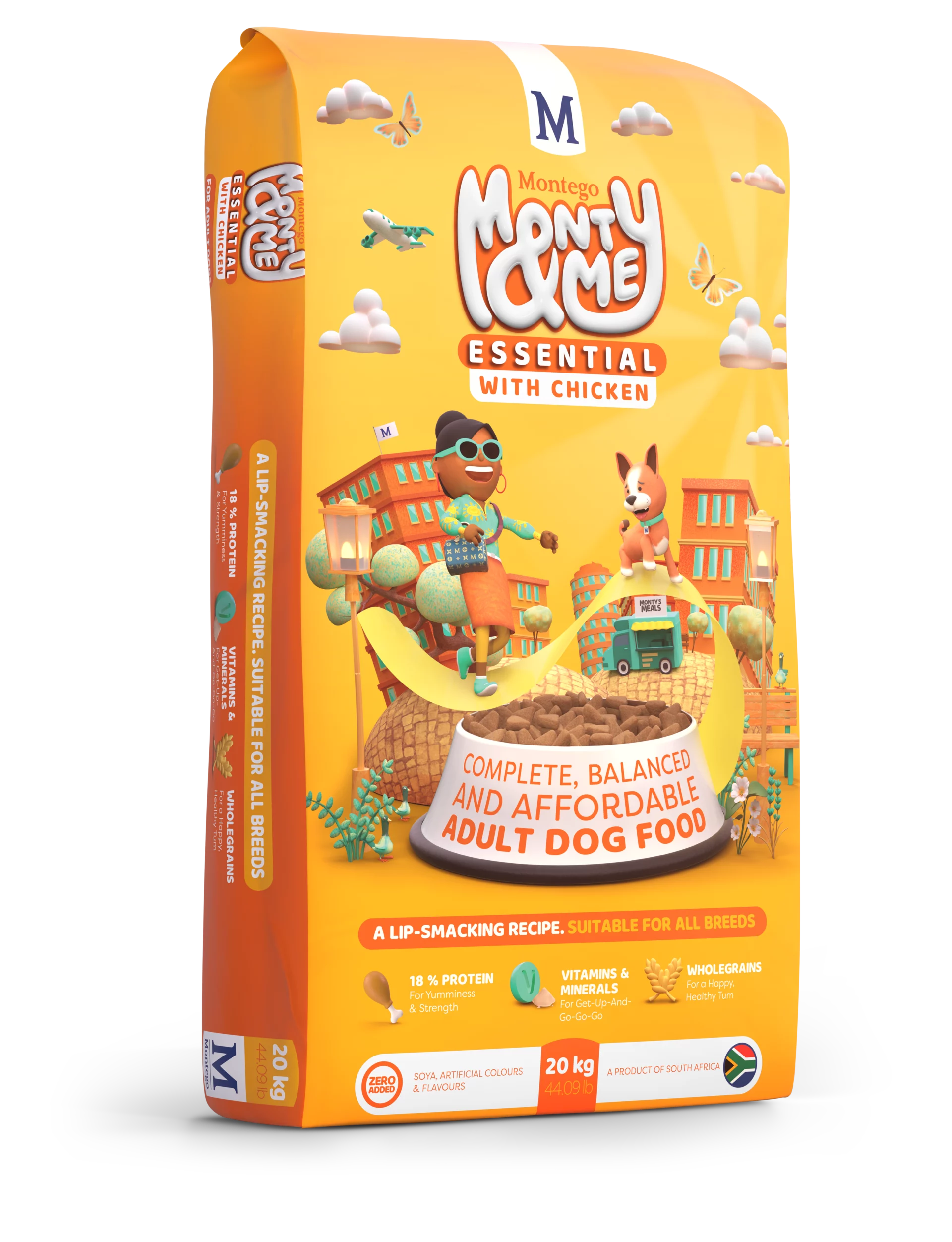 Monty & Me Essential Chicken Adult Dry Dog Food